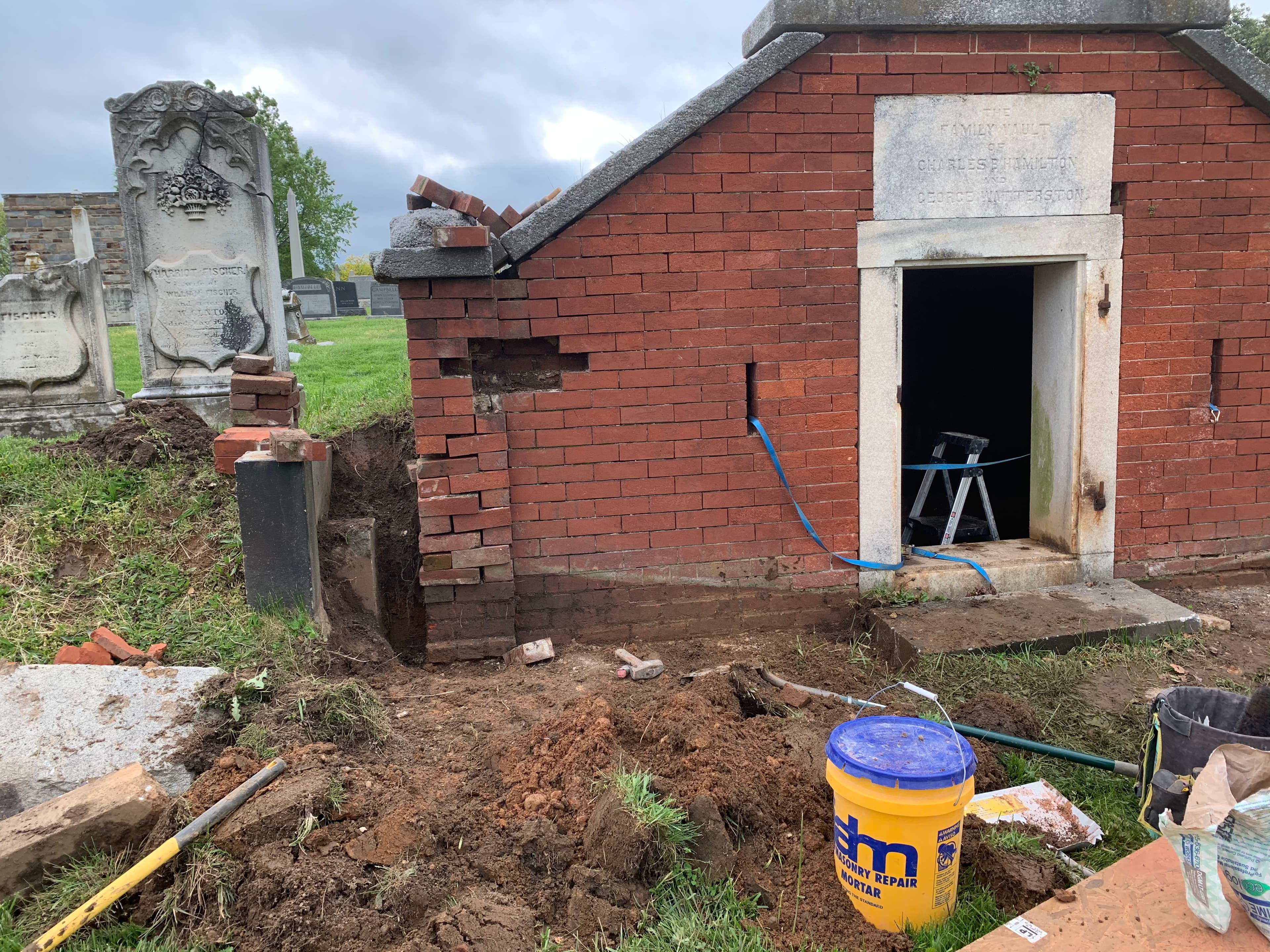 Masonry Restoration - Before