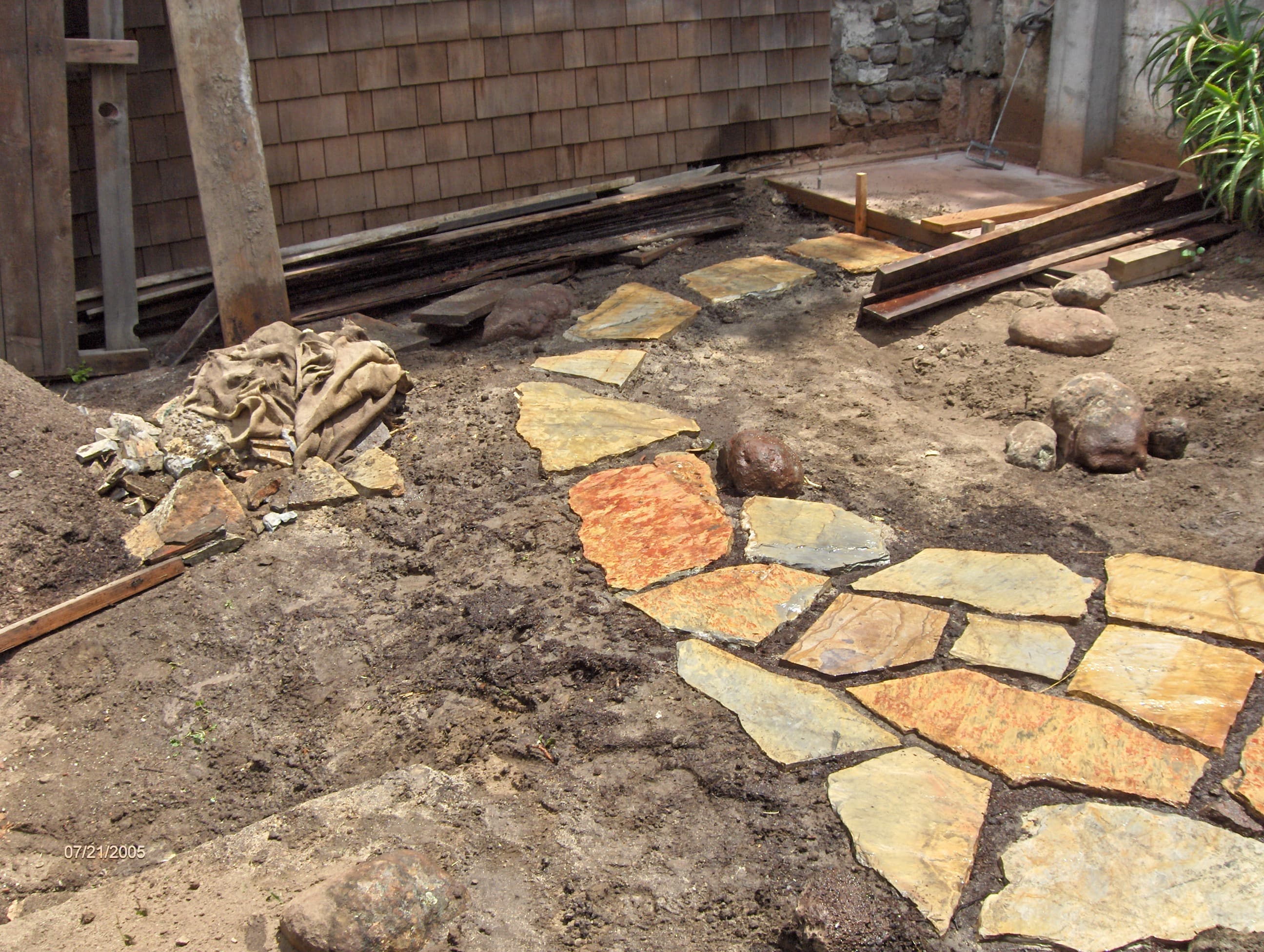 Custom Stonework - Before